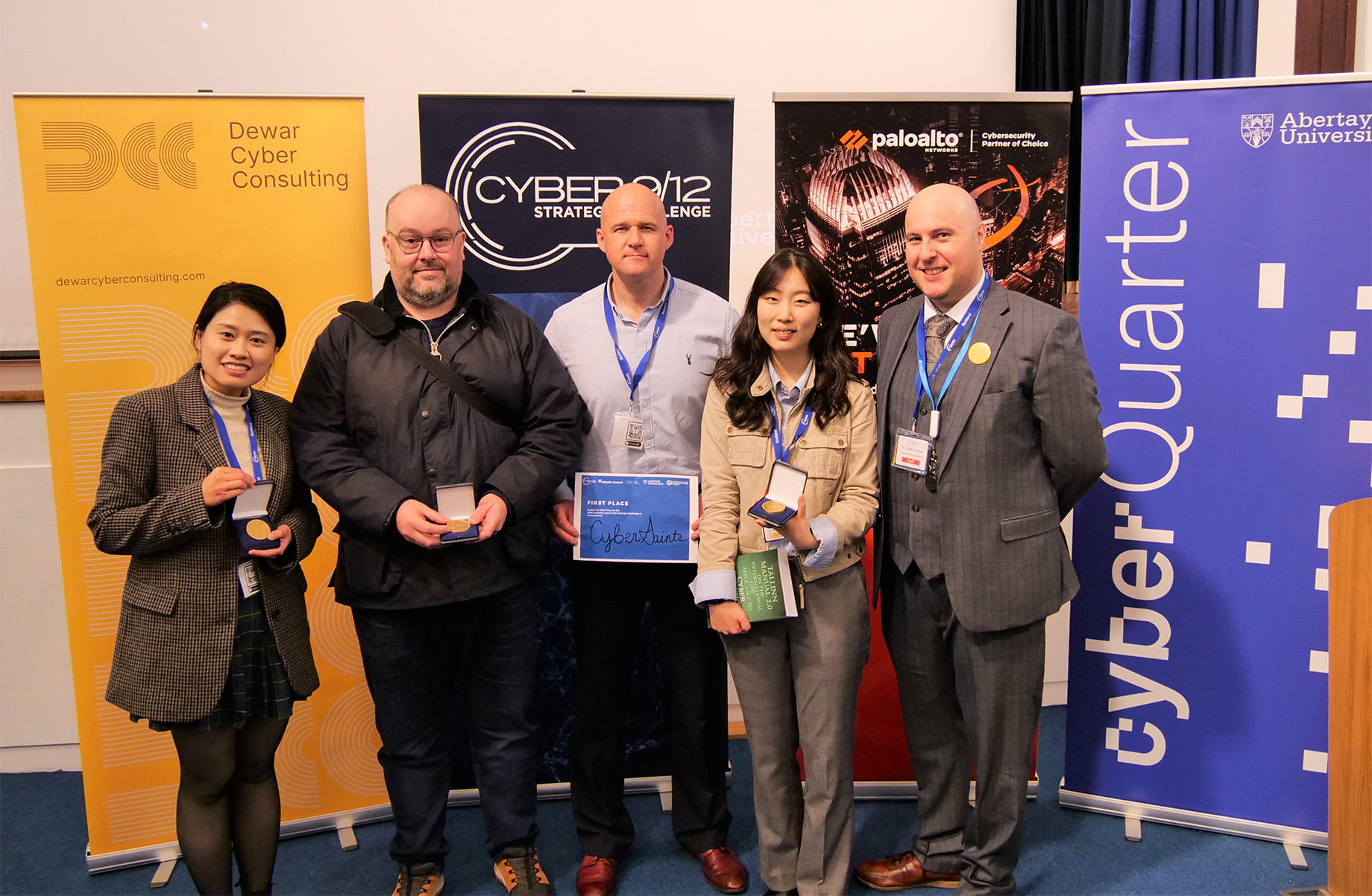 Dundee hosts first-ever international Cyber 9/12 Strategy Challenge for Scottish Colleges and Universities