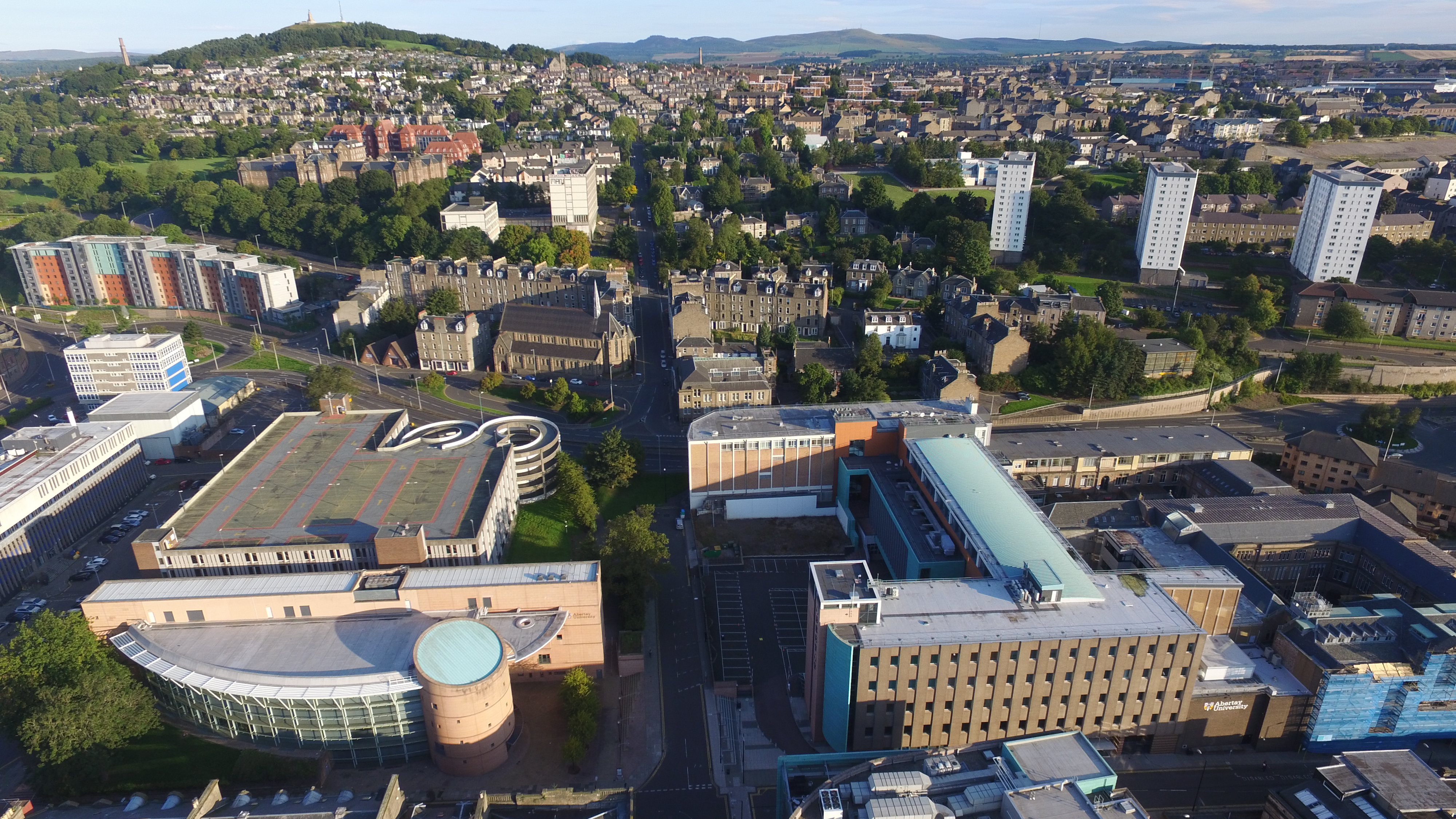 University Of Dundee Campus Map Draw A Topographic Map