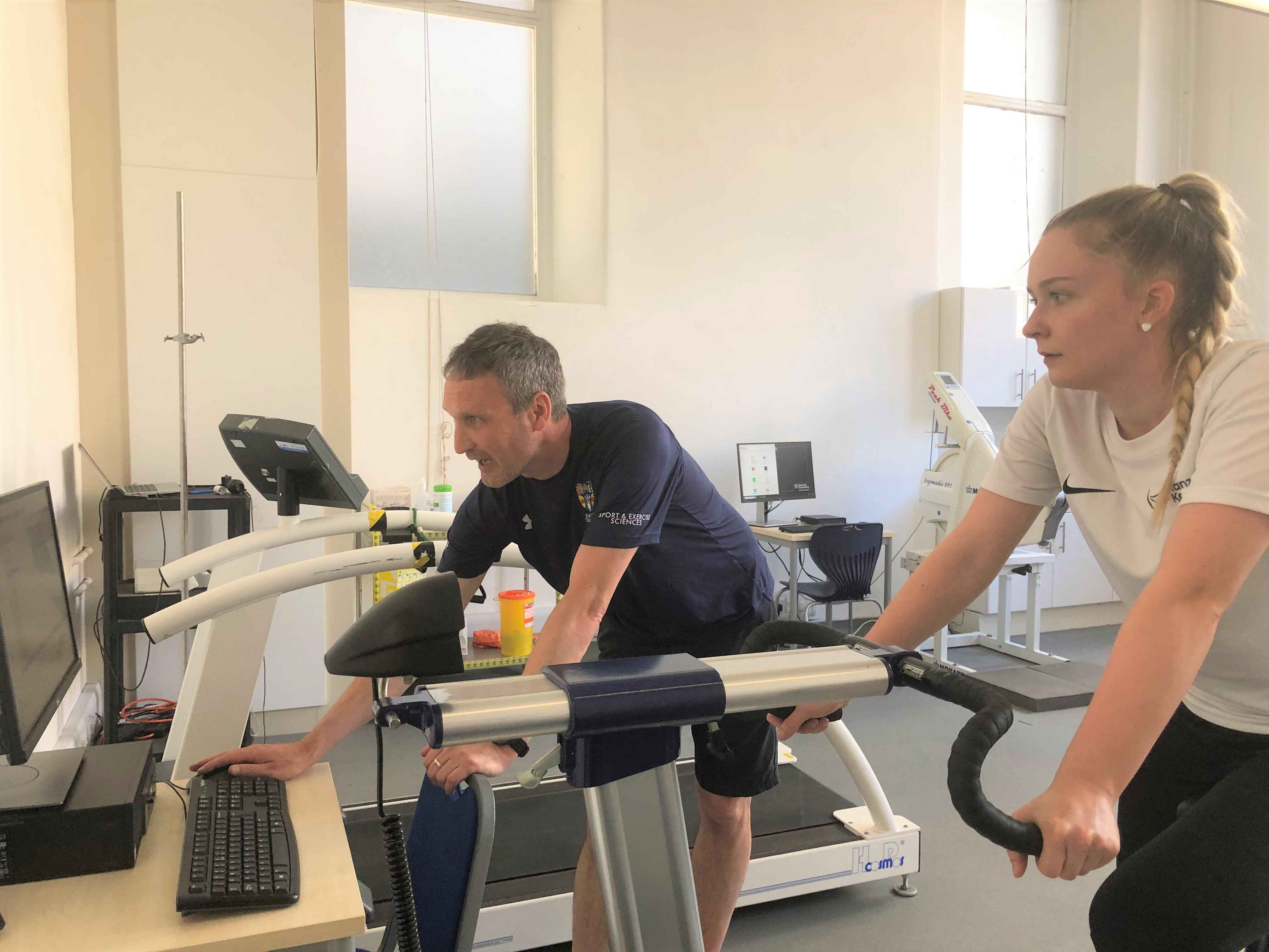 Karate Research Lab - bike testing