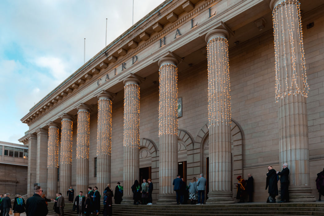 Front of Caird Hall, Dundee
