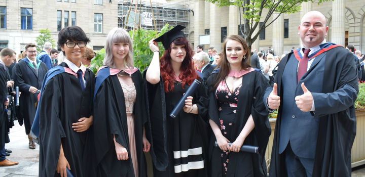 graduation abertay university