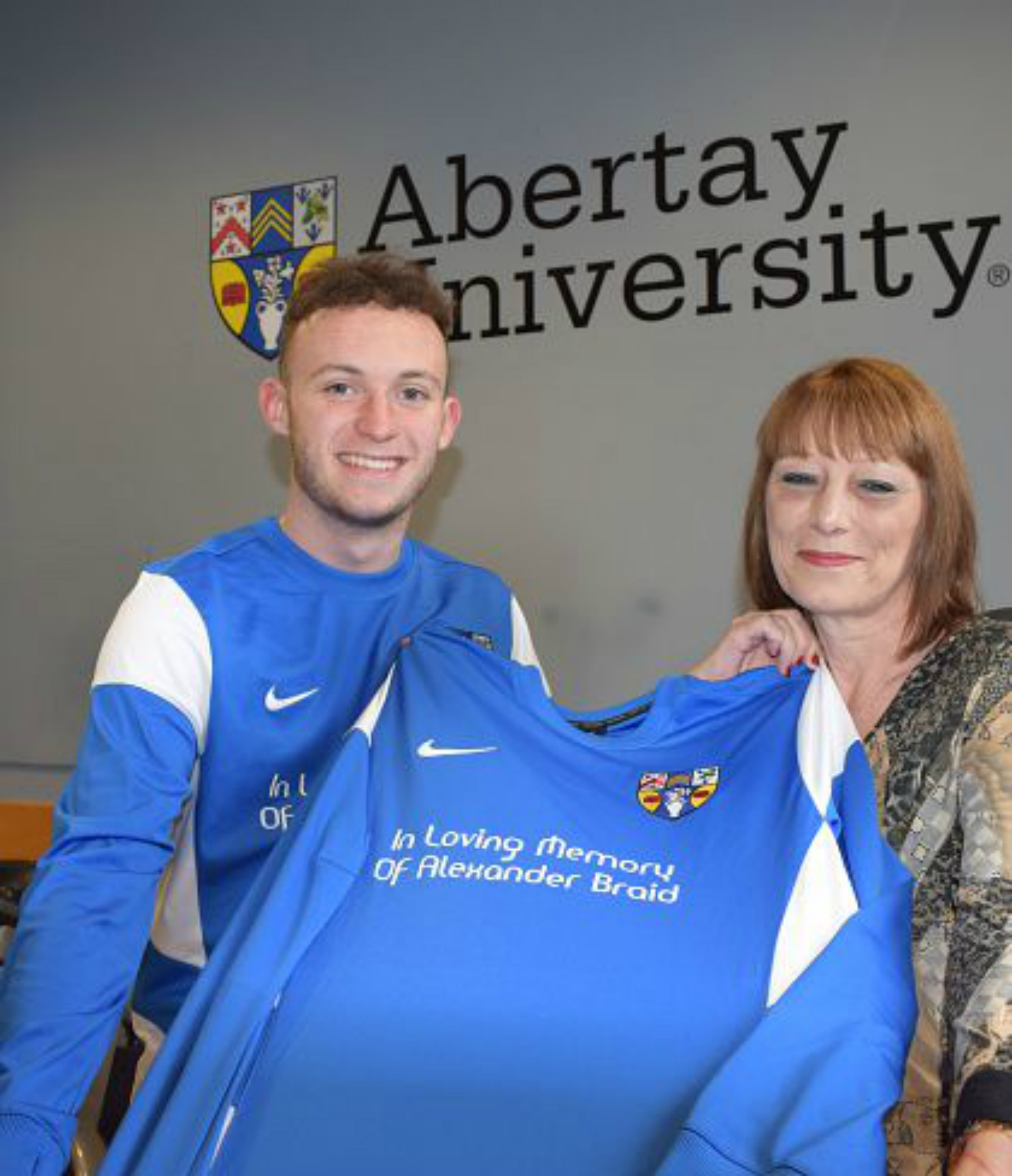 Family donates to Abertay football after tragic loss