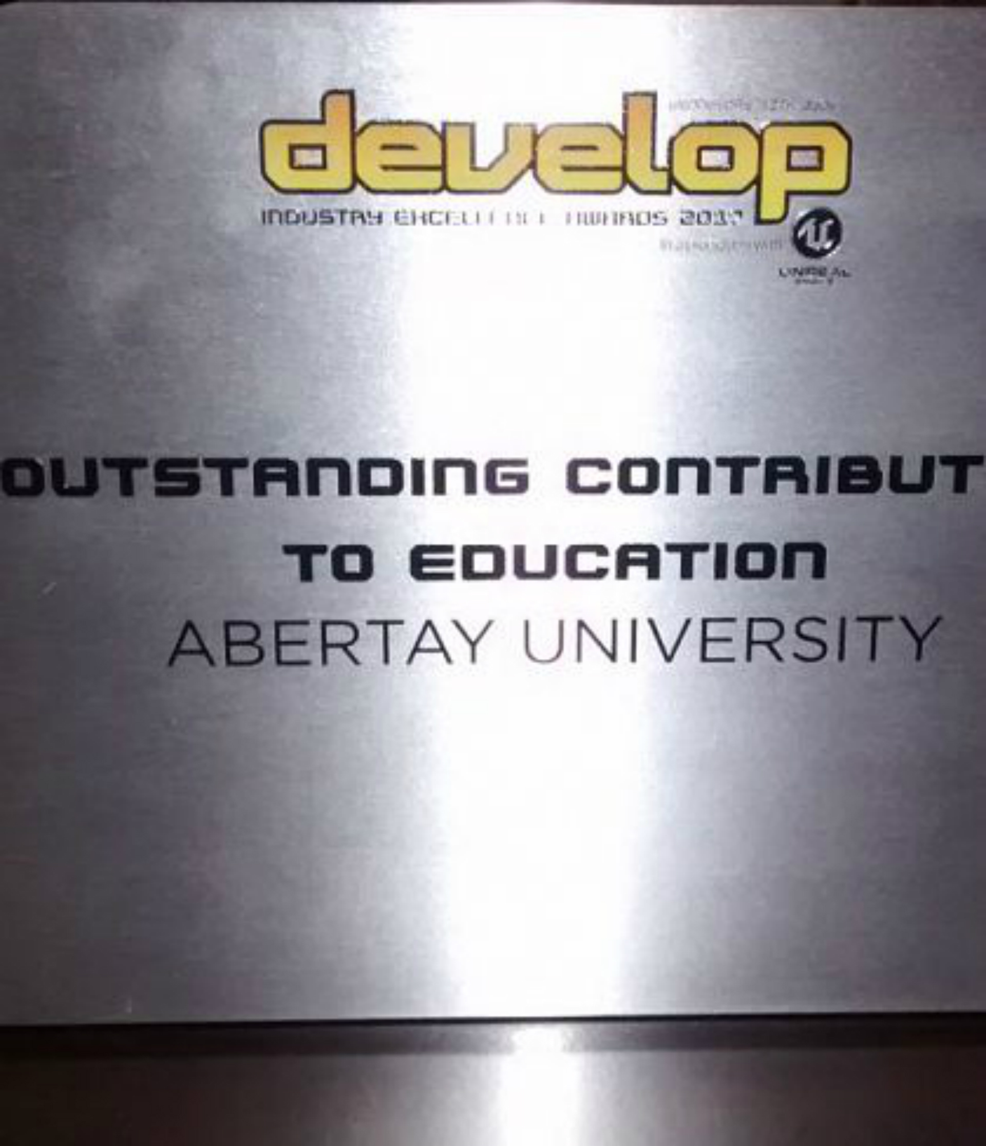 Abertay wins major honour at prestigious awards