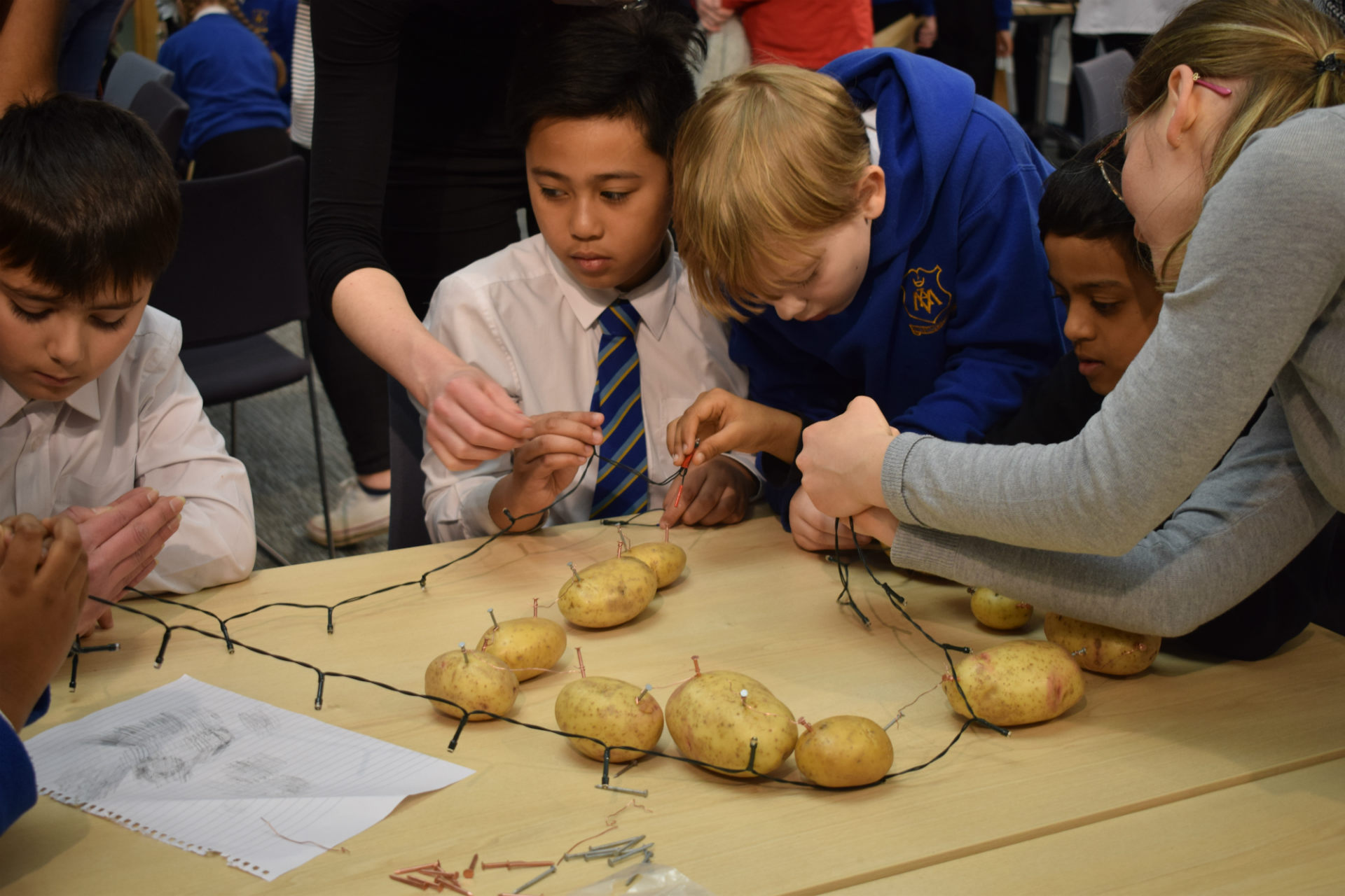 300 pupils get creative for British Science Week