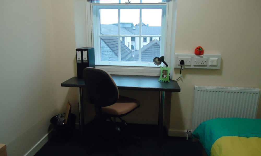 Desk and chair