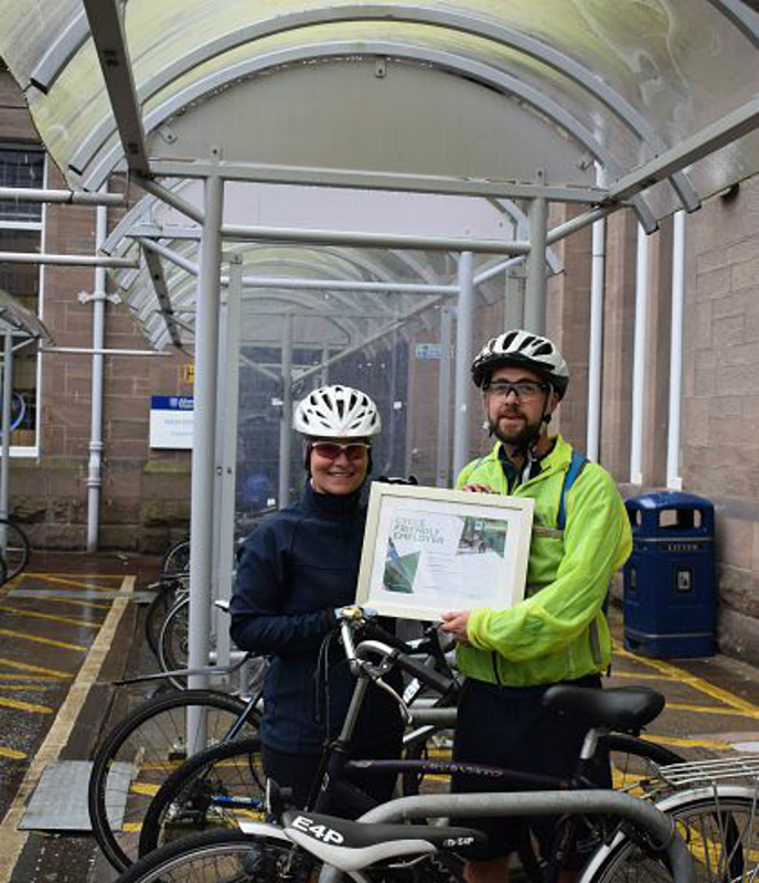 'Cycle-friendly' Abertay wins recognition