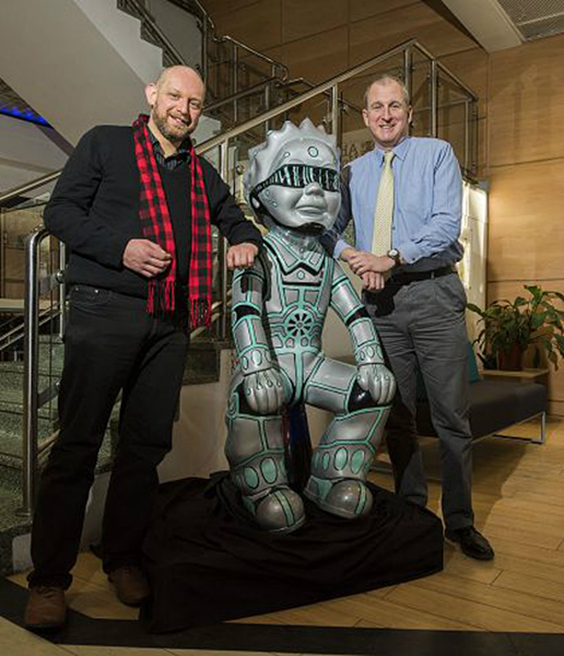 Oor Wullie artist visits creation in his new home