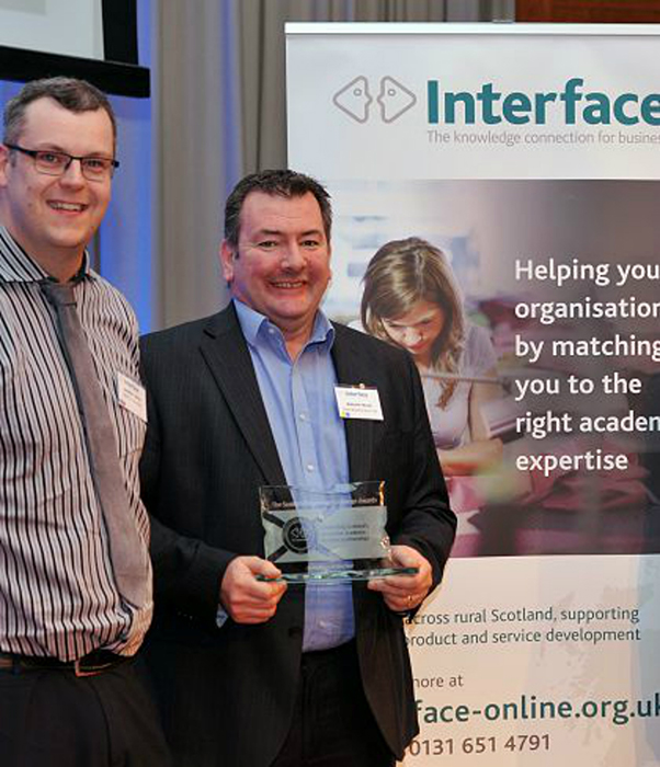 Abertay partnership wins innovation award