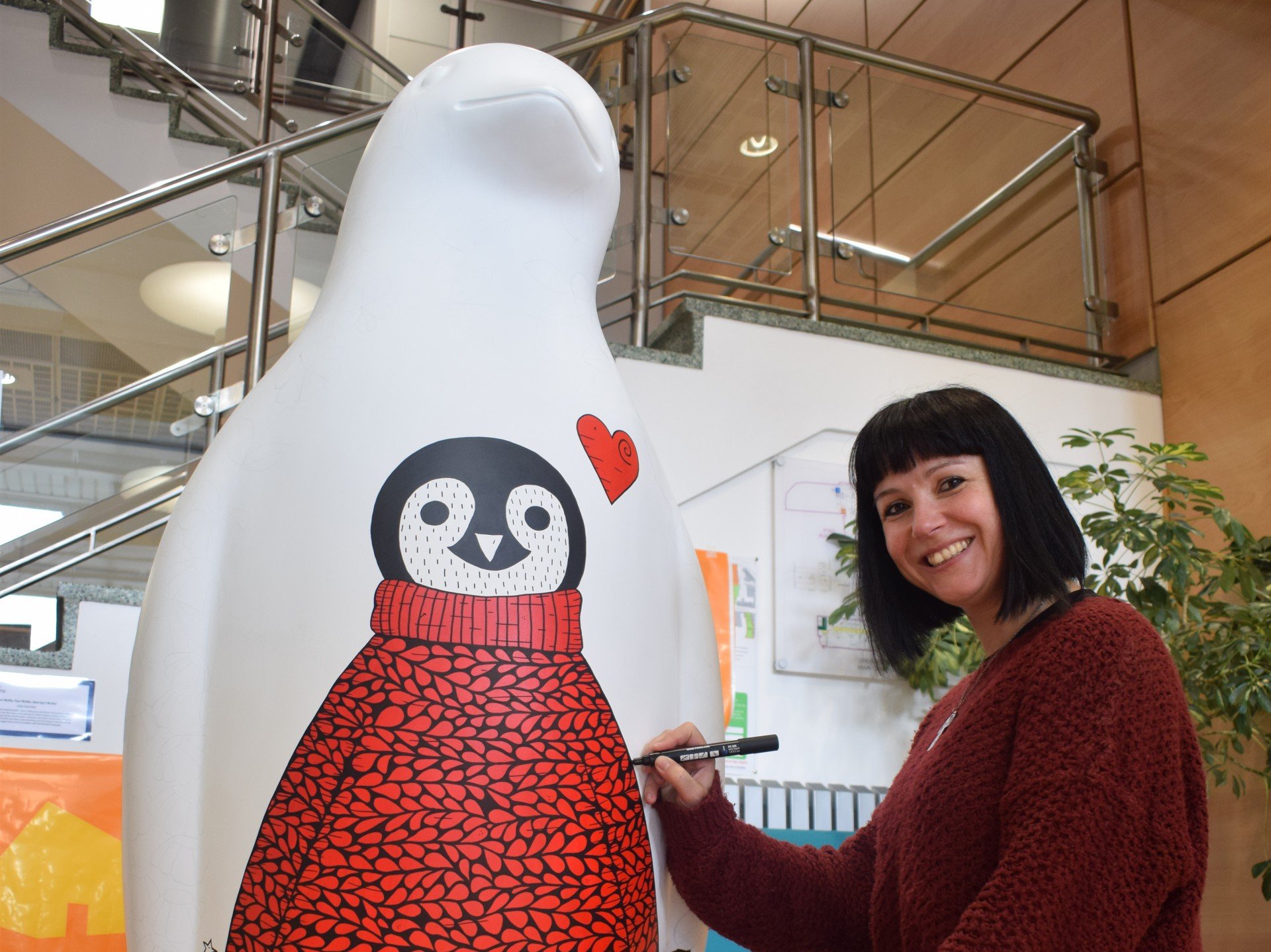 Meet our amazing Maggie's Penguin Parade artist