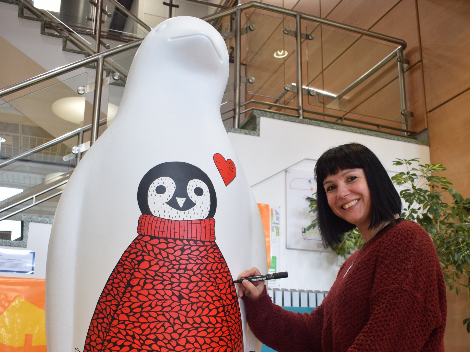 Meet our amazing Maggie's Penguin Parade artist