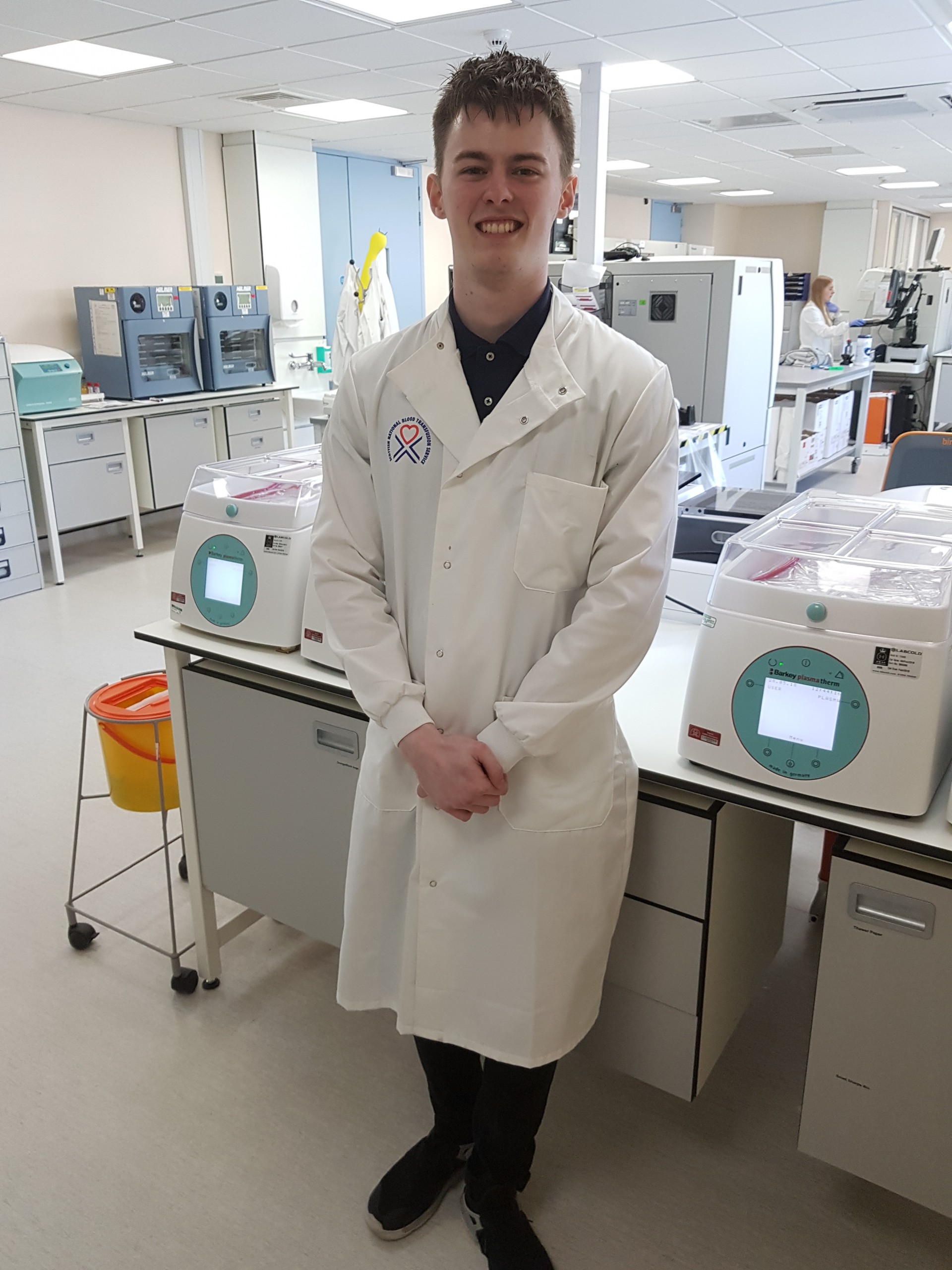 Abertay student works on life-saving frozen plasma project