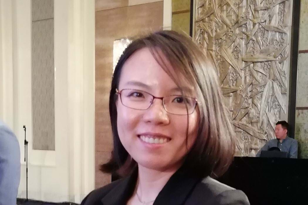 Isabella Wang smiling