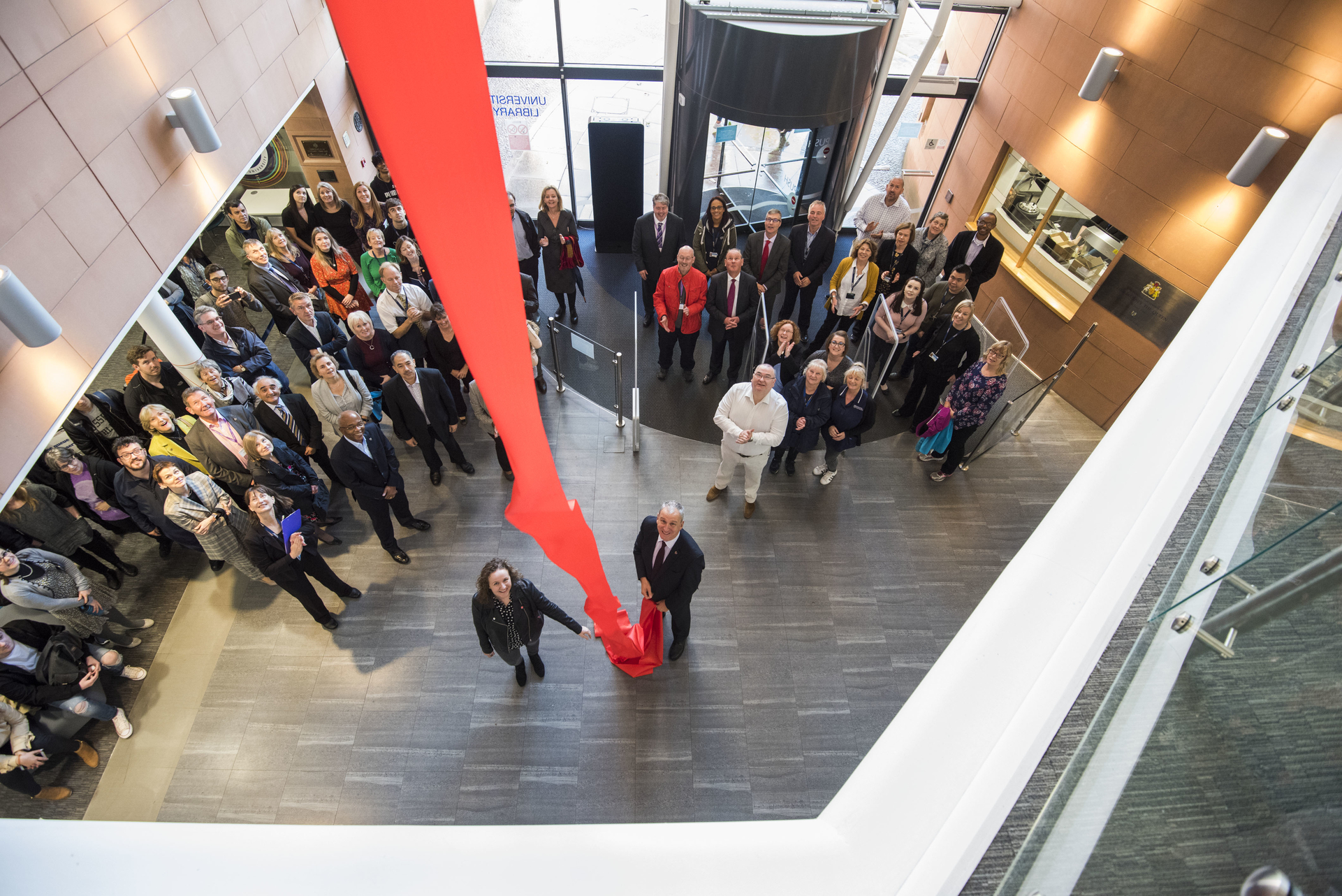 Abertay Celebrates Library Refurbishment Completion