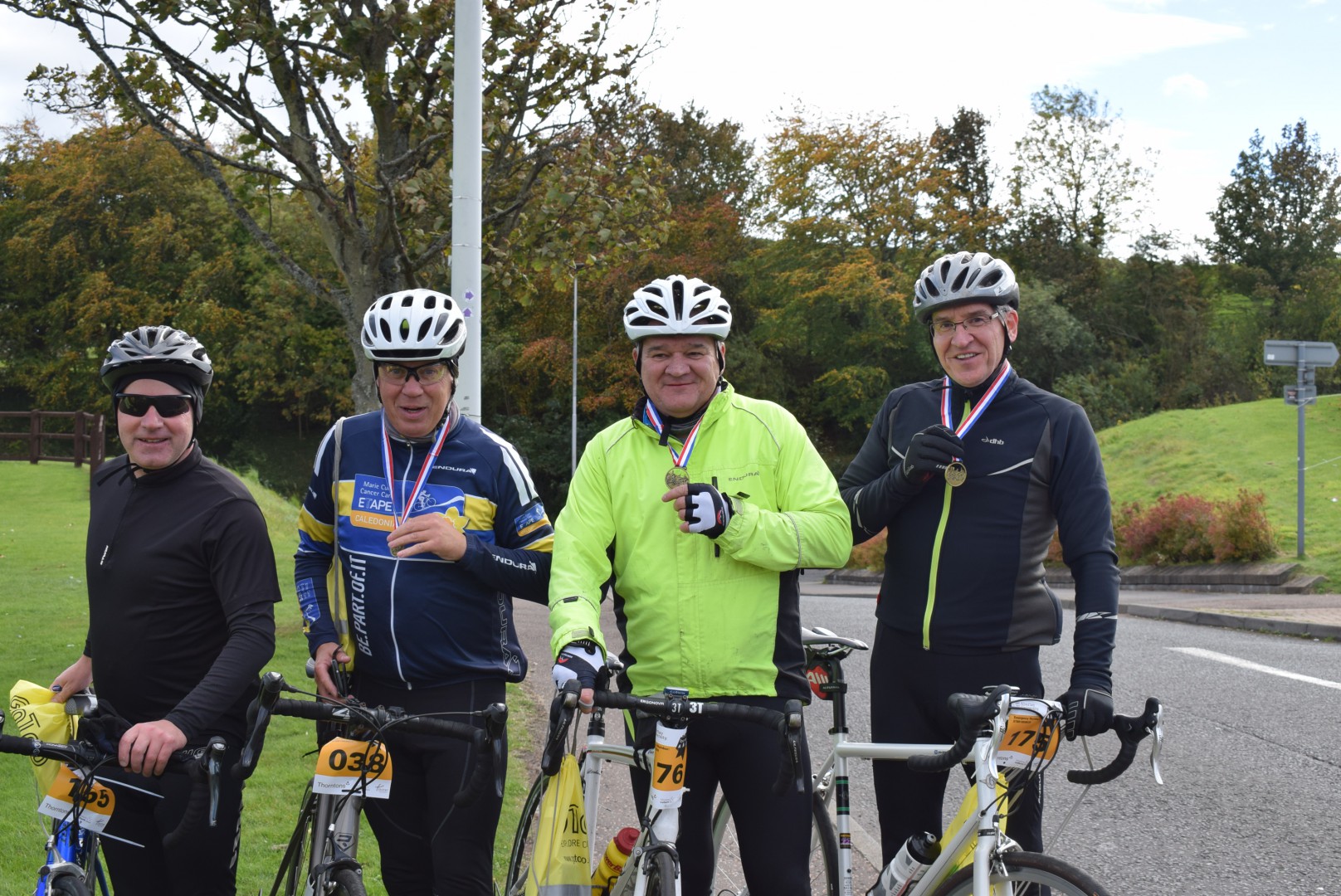 Cyclists show pedal power in 2018 Tour de Tay