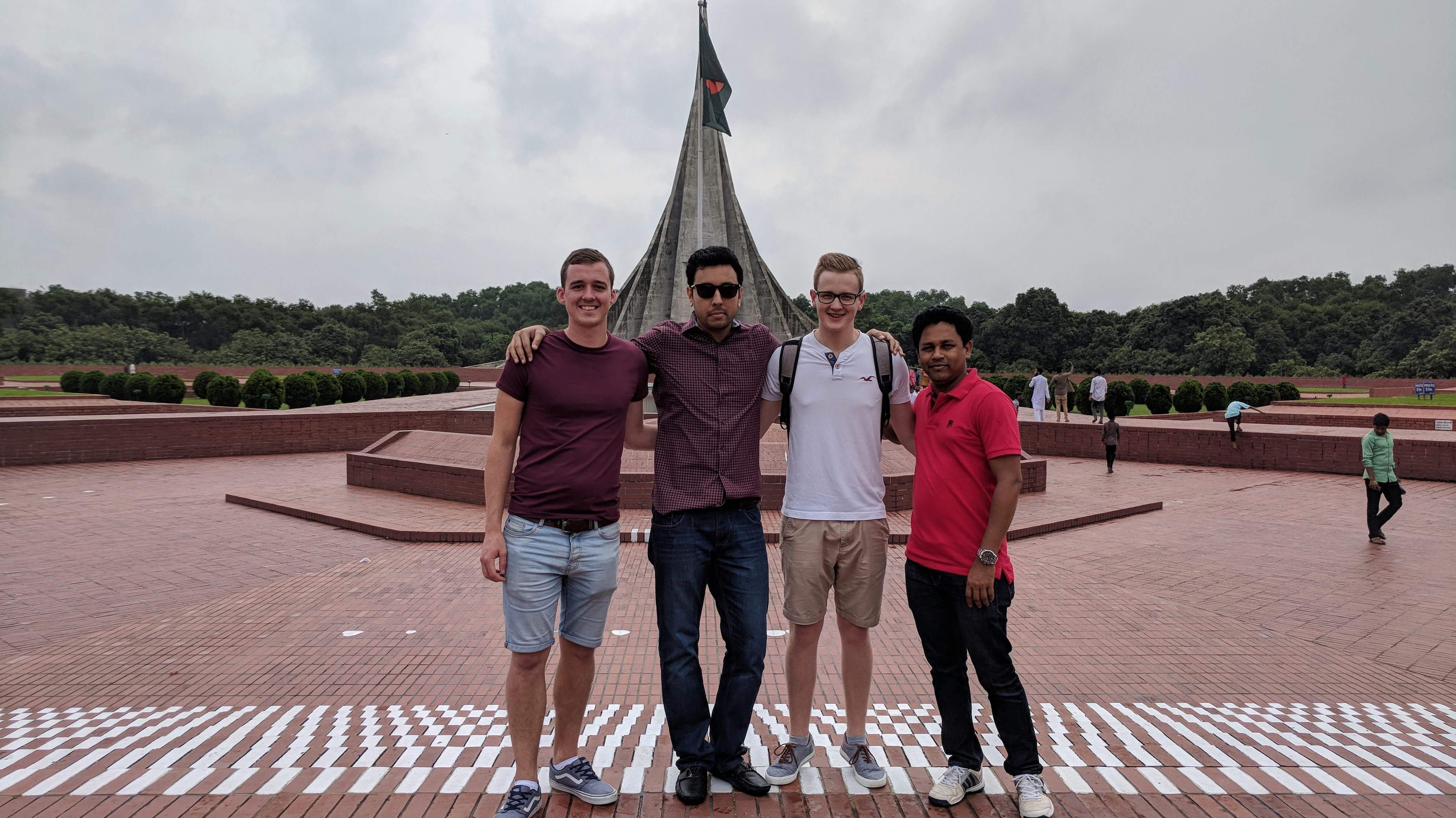 Abertay students return from once-in-lifetime Bangladesh internship