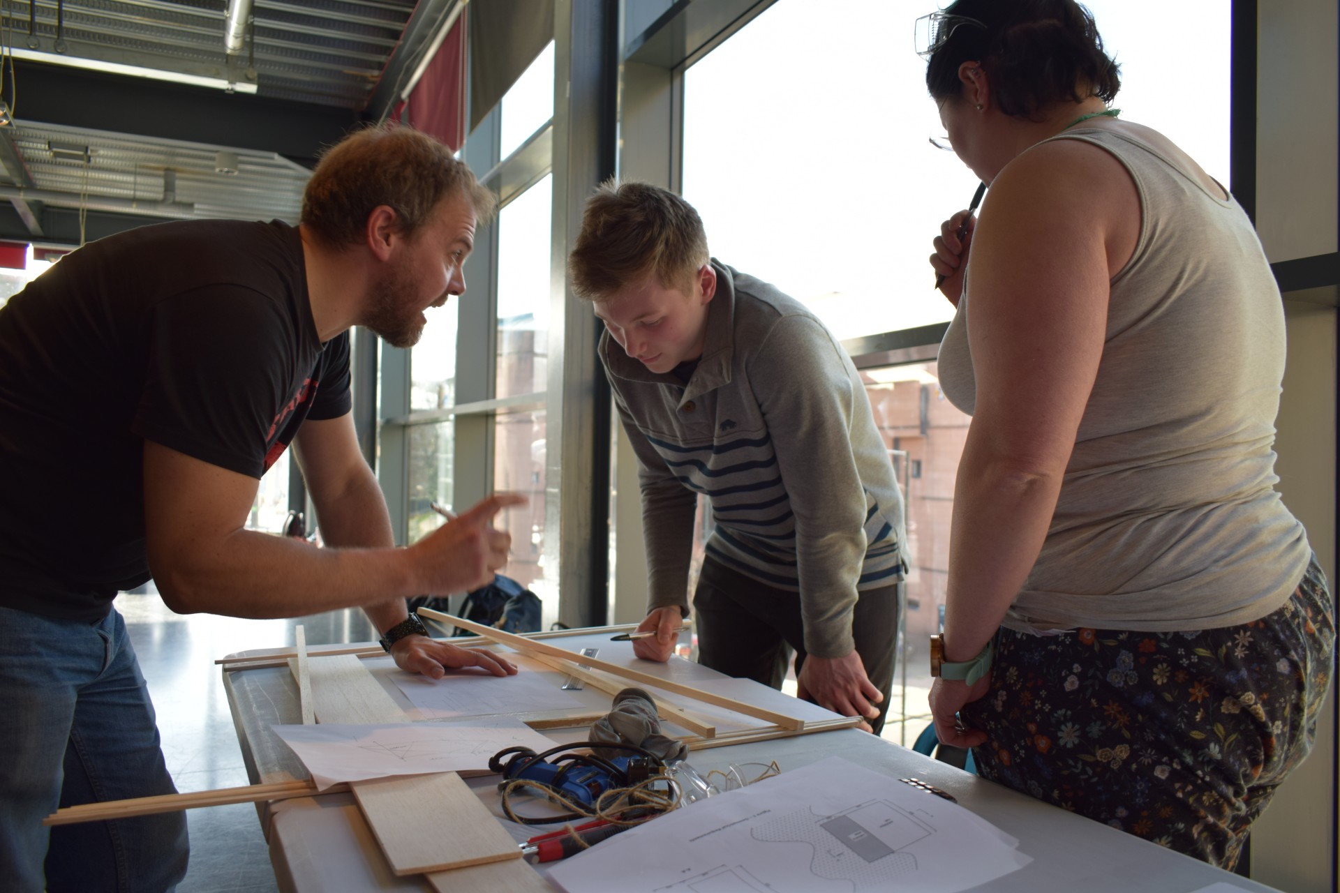 Students from Abertay