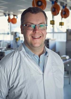 A photo of Dr Jon Wilkin smiling