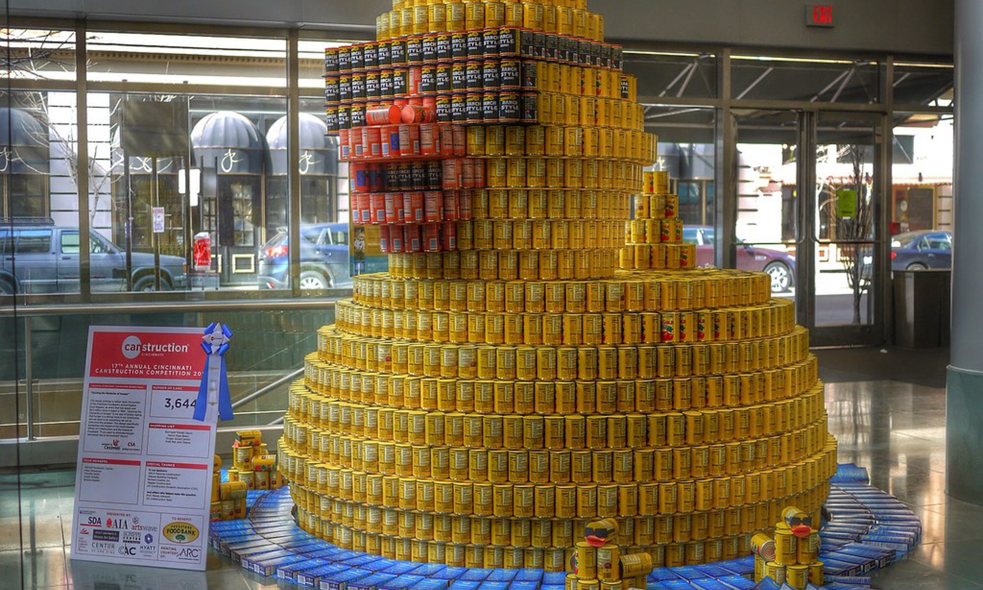 Canstruction | Abertay University