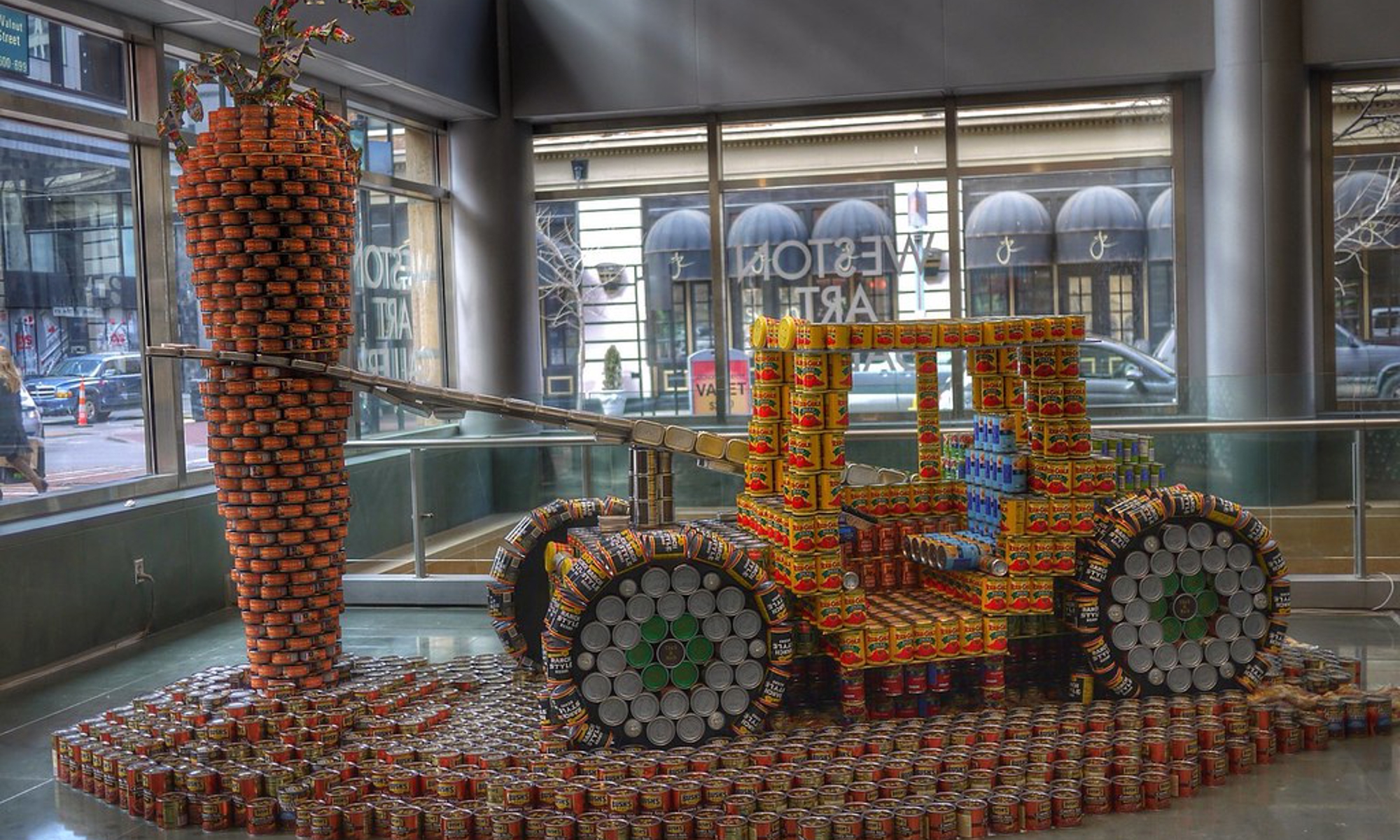Canstruction | Abertay University