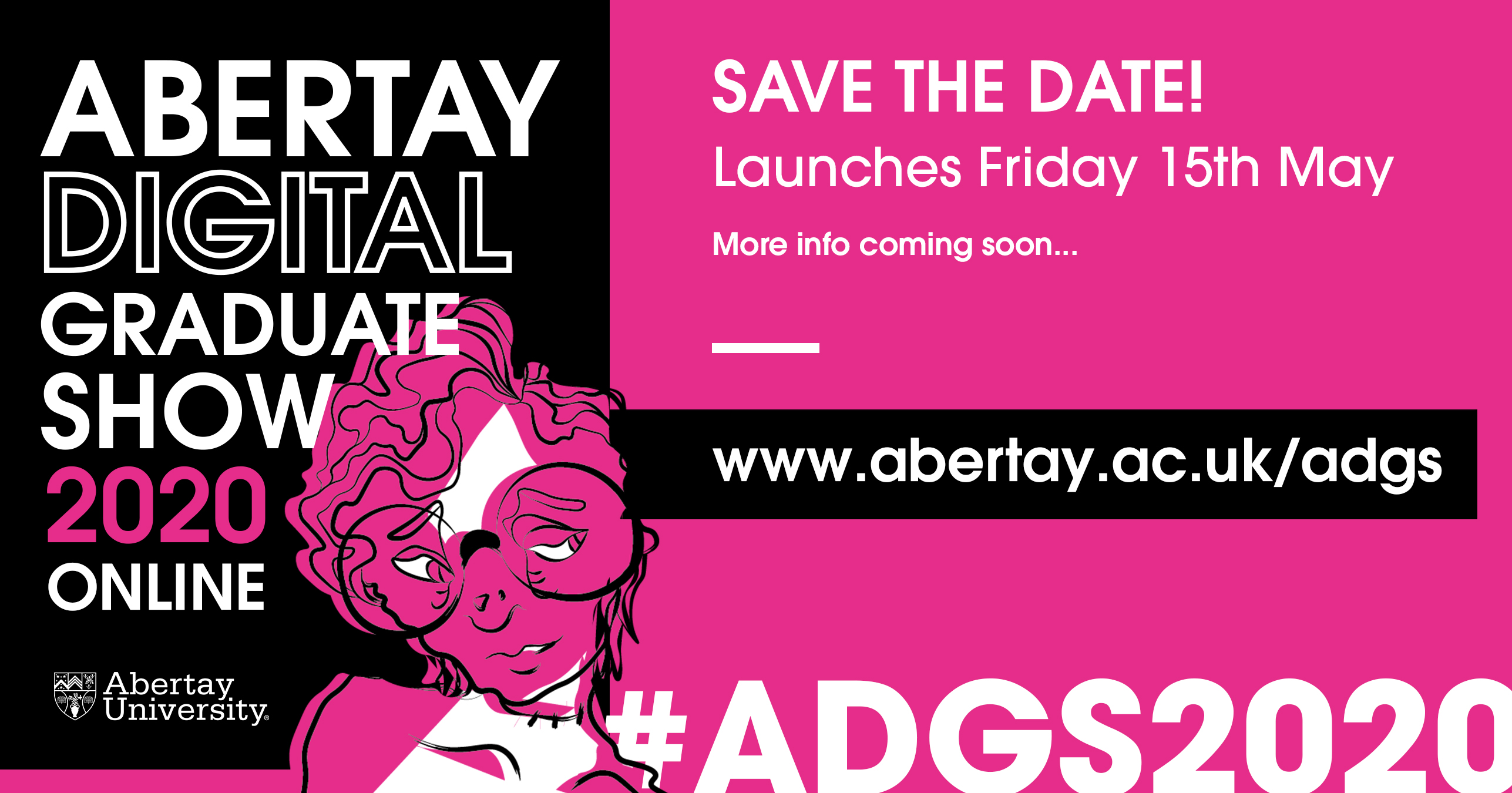 The Abertay Digital Graduate Show logo