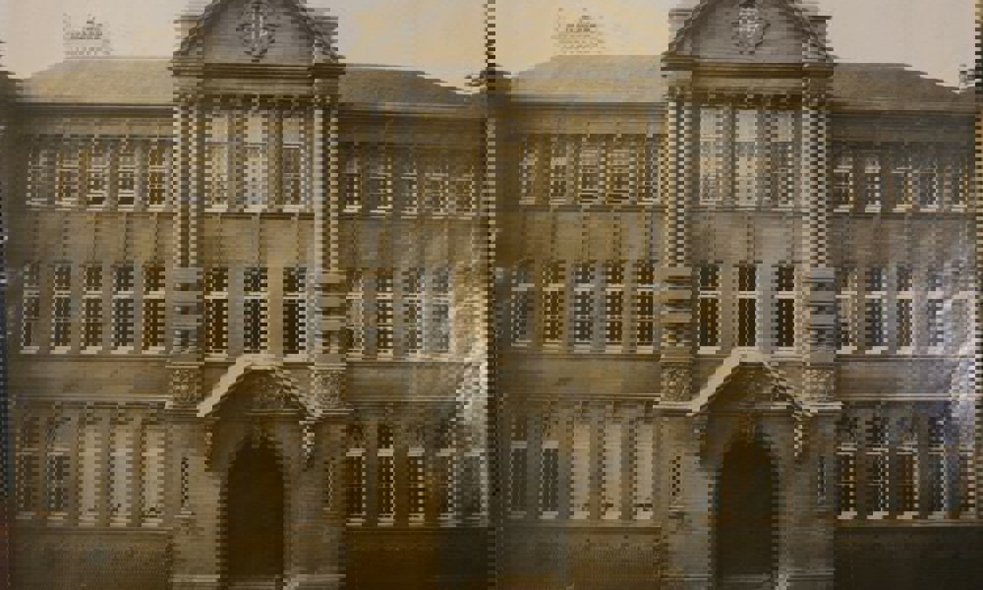 Old College nearing completion 1909 - Abertay University Archive