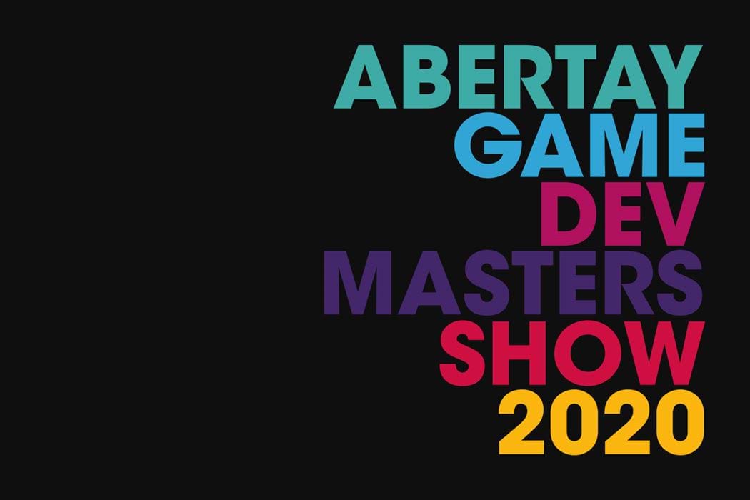 Abertay Game Dev Masters Show 2020 Logo.