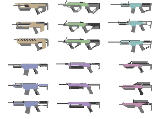 "Video Game Firearms: How Does Research Improve Design?" is a 2022 Digital Graduate Show project by Quinn Georgeson, a Games Design and Production student at Abertay University. 