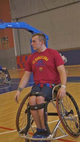 Elite sport - Ben Leitch pro wheelchair basketball