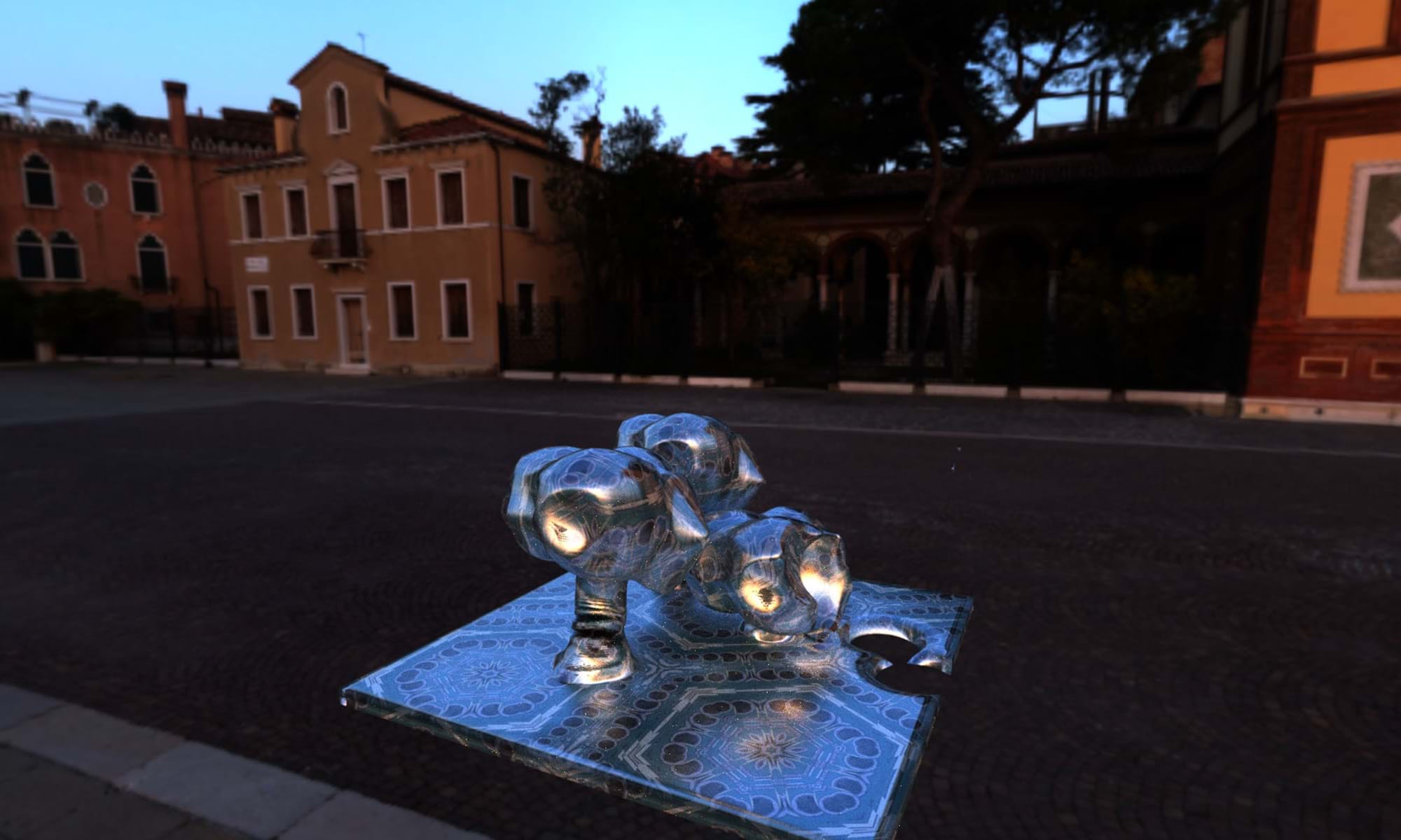 'Beyond Triangles: Sculpting with SDF Raymarching' is a 2023 Digital Graduate Show project by Alessandro Bason, a Computer Games Technology student at Abertay University.