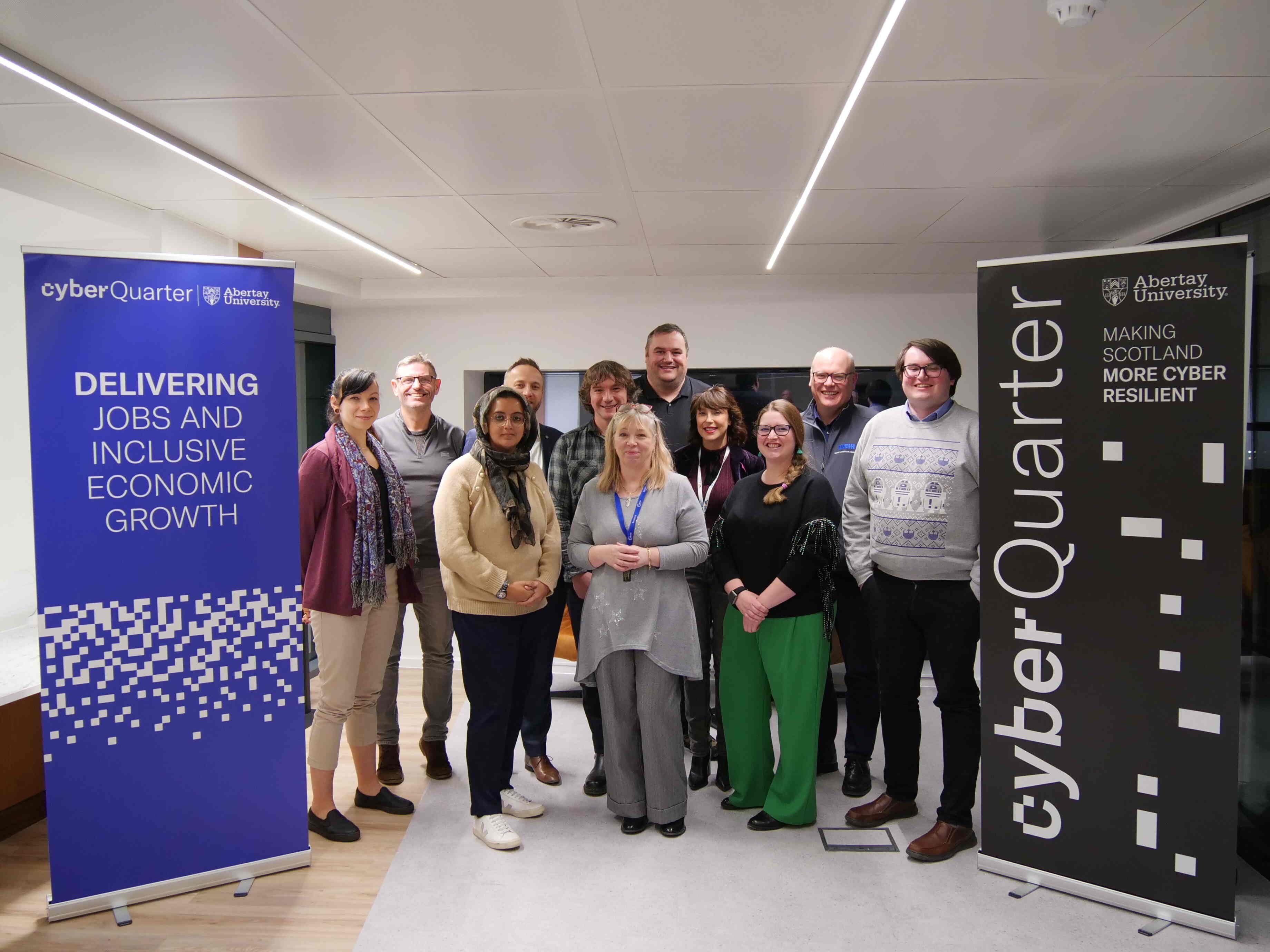 Partners at Abertay cyberQuarter