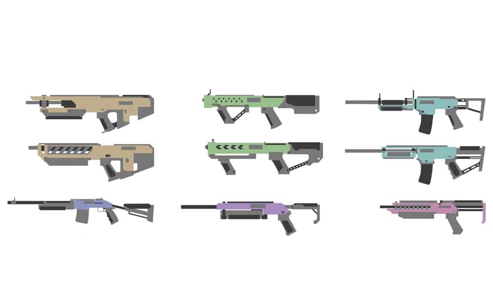 "Video Game Firearms: How Does Research Improve Design?" is a 2022 Digital Graduate Show project by Quinn Georgeson, a Games Design and Production student at Abertay University. 