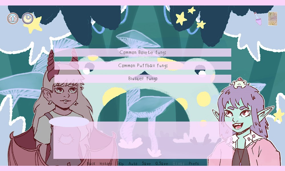 "Click for reaction: Narrative design within RPG’S and its appeal towards neurodiverse individuals." is a 2022 Digital Graduate Show project by Shauna Steel, a Computer Arts student at Abertay University. 