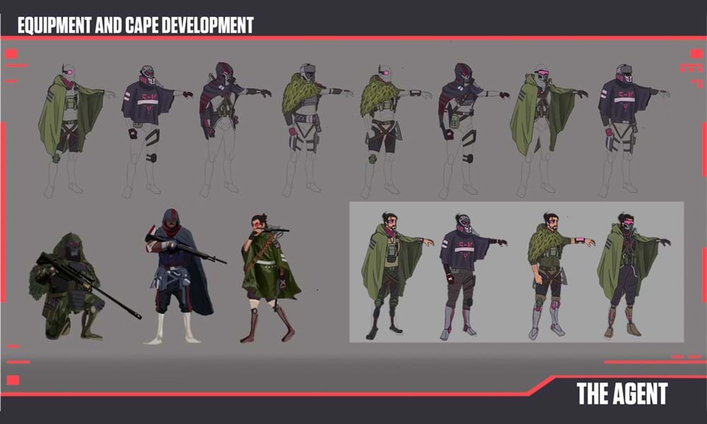 "Building a Concept Art Expansion For The Game Valorant" is a 2022 Digital Graduate Show project by Ruairidh Howatson, a Computer Arts student at Abertay University. 