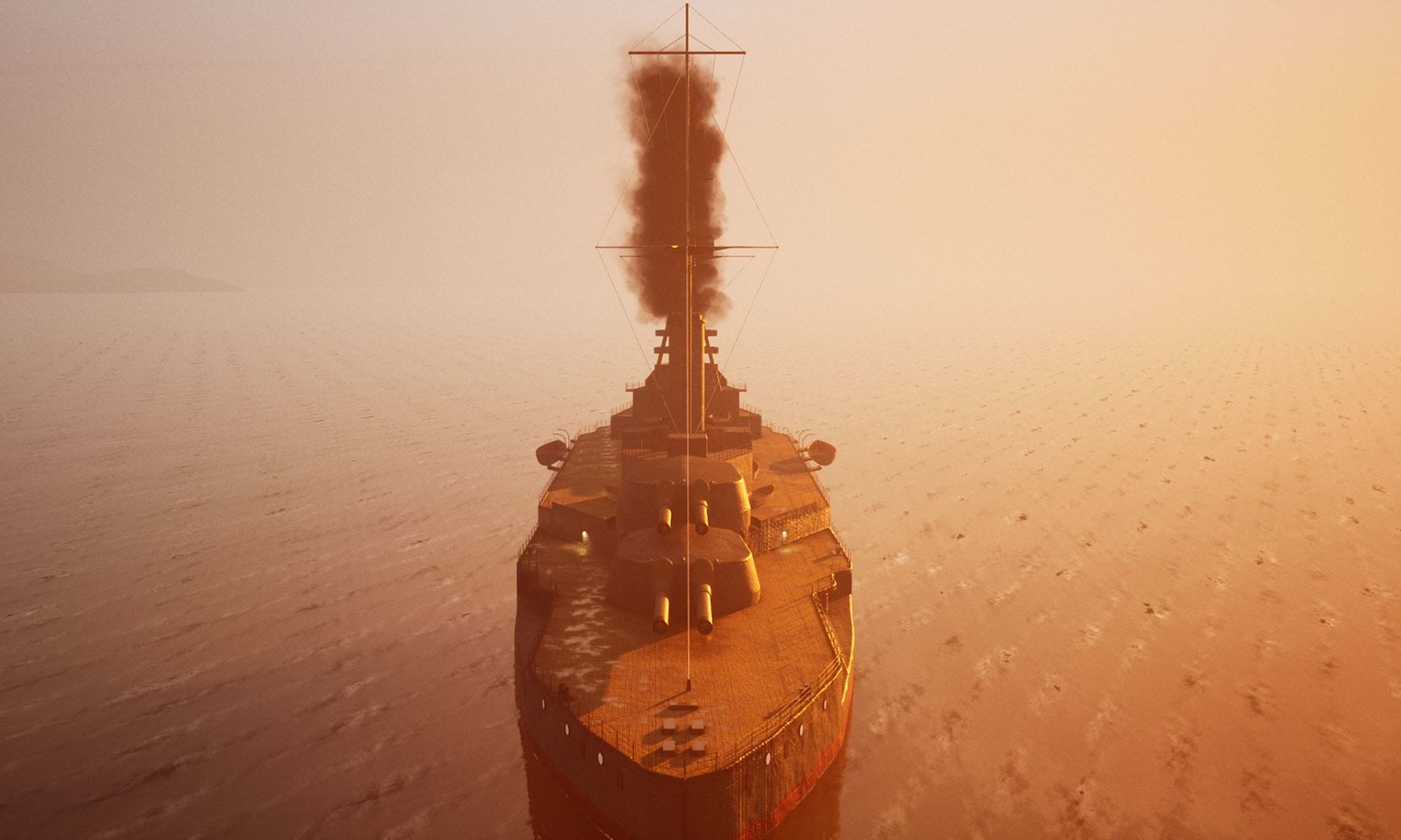 'Resurrecting the Super Dreadnought: HMS Warspite' is a 2023 Digital Graduate Show project by Alex McKay, a Games Design and Production student at Abertay University.